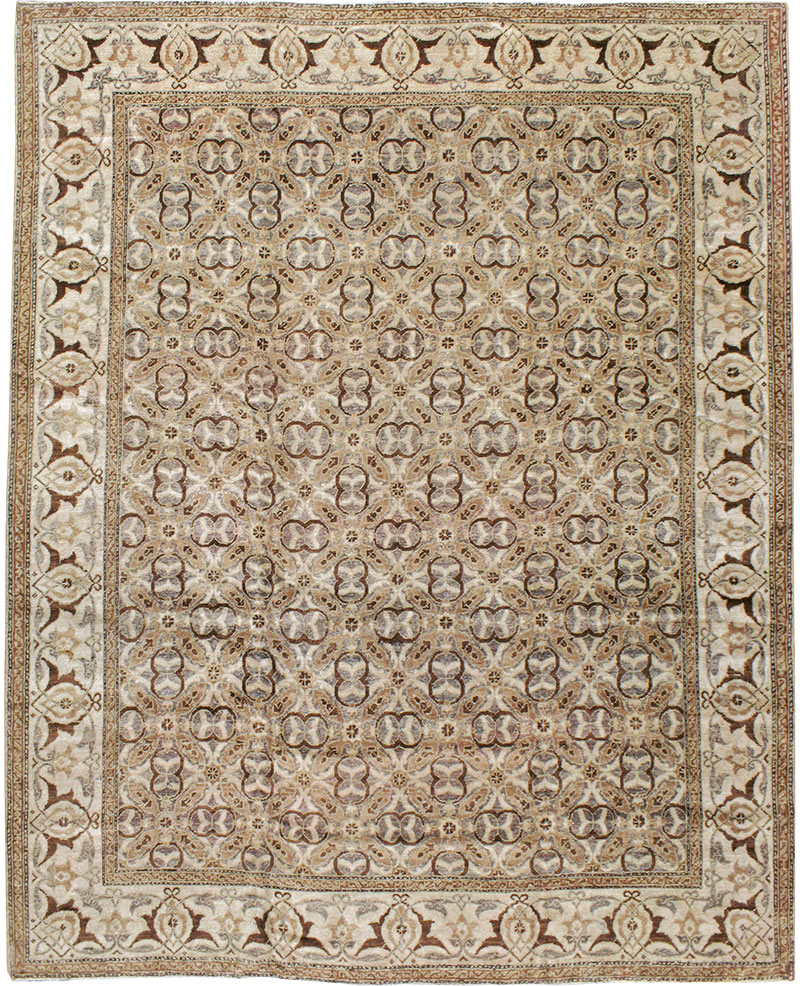 Antique Indian Lahore Room Size Carpet, No.8258 - Gsblank