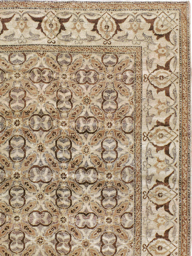 Antique Indian Lahore Room Size Carpet, No.8258 - Gsblank