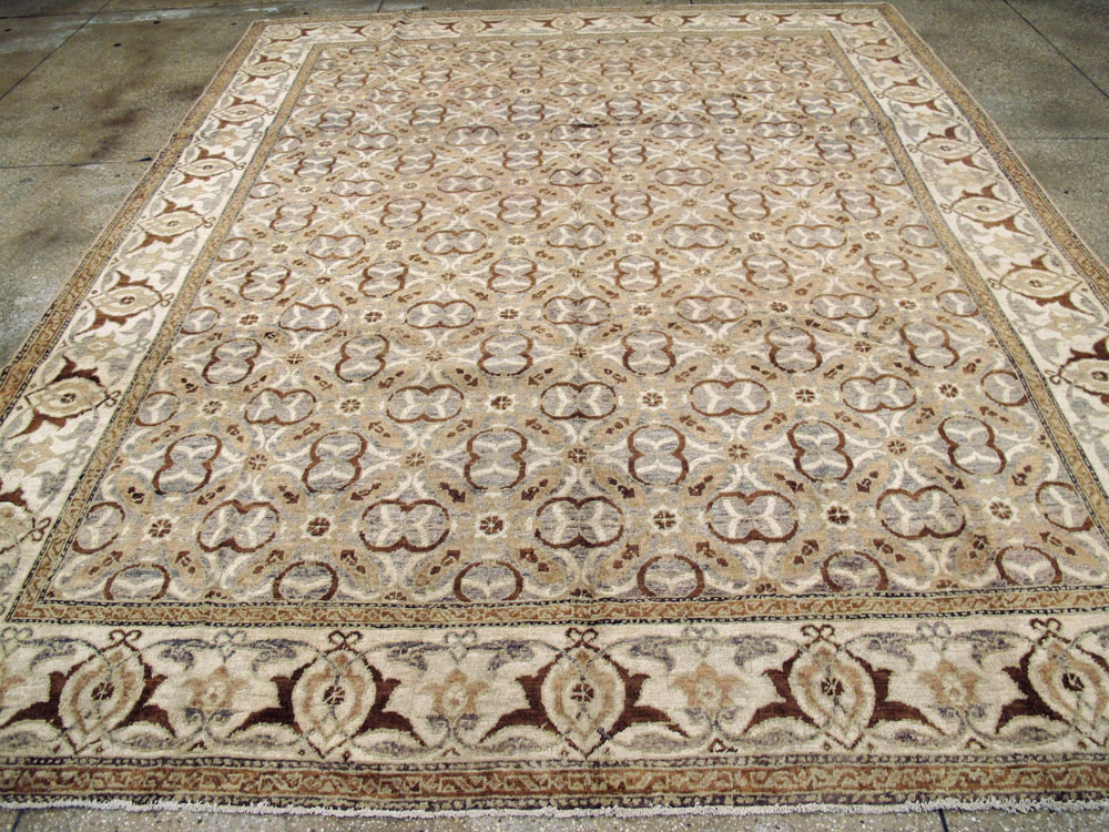 Antique Indian Lahore Room Size Carpet, No.8258 - Gsblank