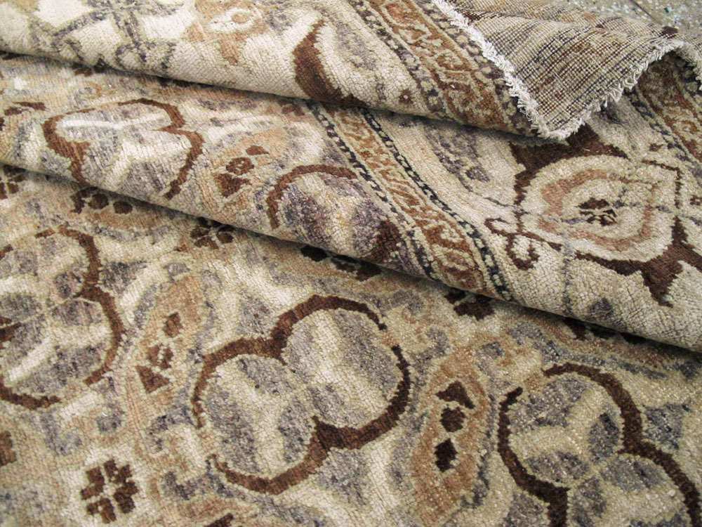 Antique Indian Lahore Room Size Carpet, No.8258 - Gsblank