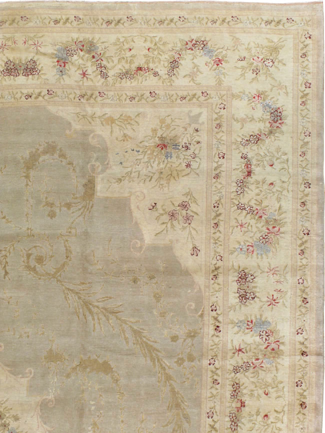 Antique Turkish Herekeh Carpet, No.8269 - Gsblank