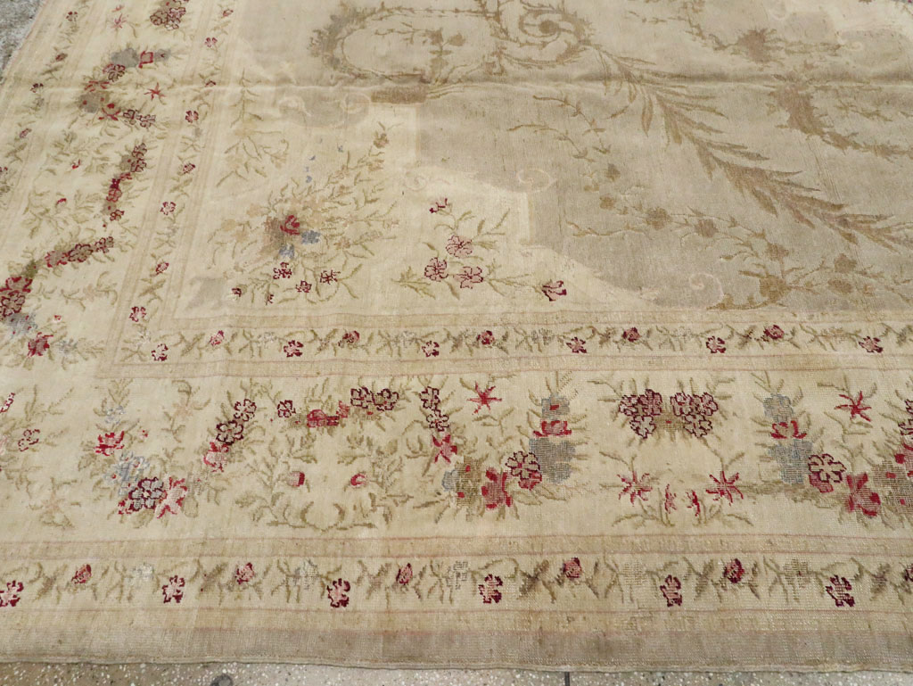 Antique Turkish Herekeh Carpet, No.8269 - Gsblank
