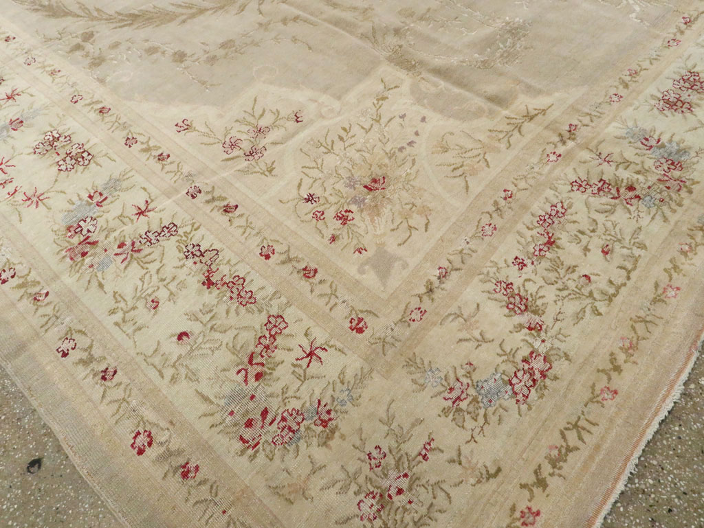 Antique Turkish Herekeh Carpet, No.8269 - Gsblank