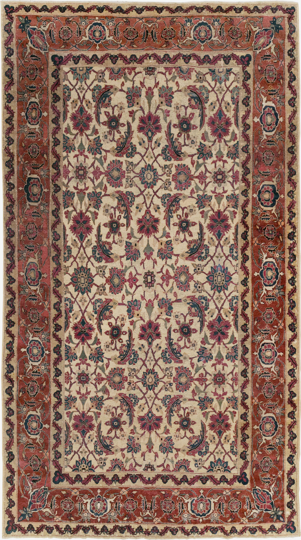 Antique Persian Tabriz Gallery Carpet, No.8295 - Gsblank
