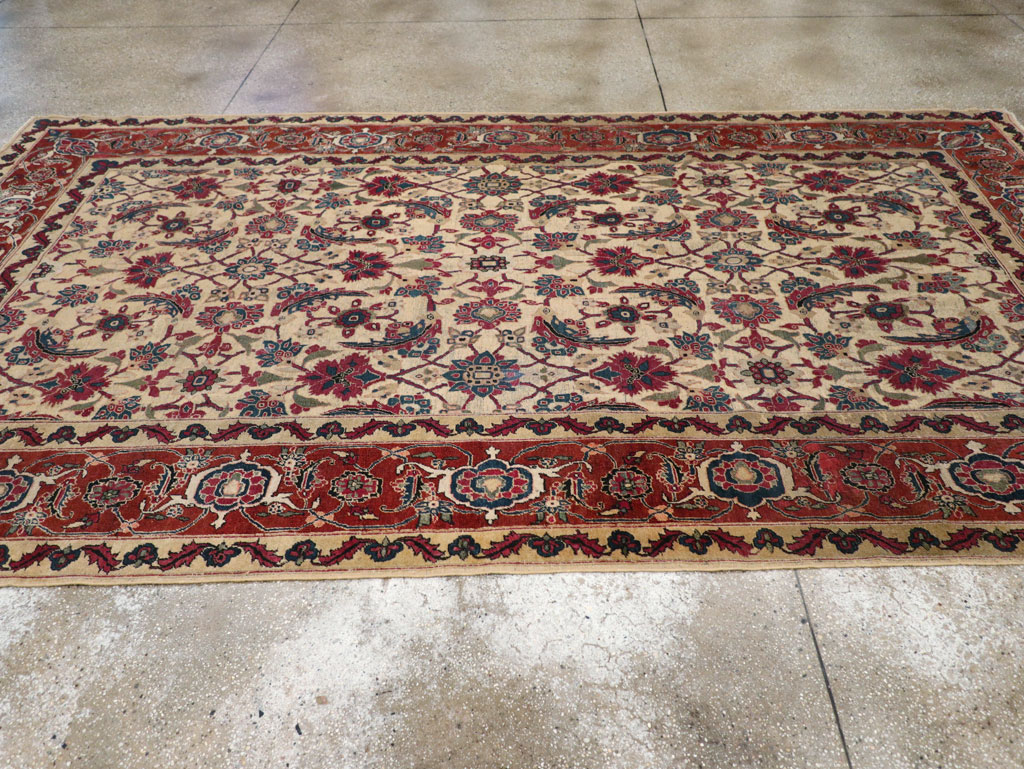 Antique Persian Tabriz Gallery Carpet, No.8295 - Gsblank