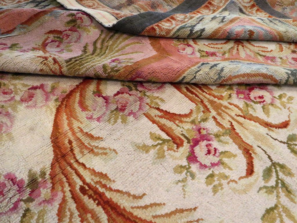 Antique French Savonnerie Carpet, No.8308 - Gsblank