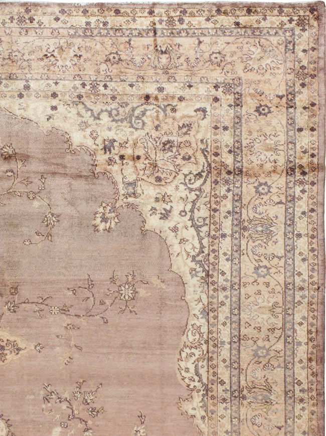 Antique Turkish Oushak Carpet, No.8325 - Gsblank