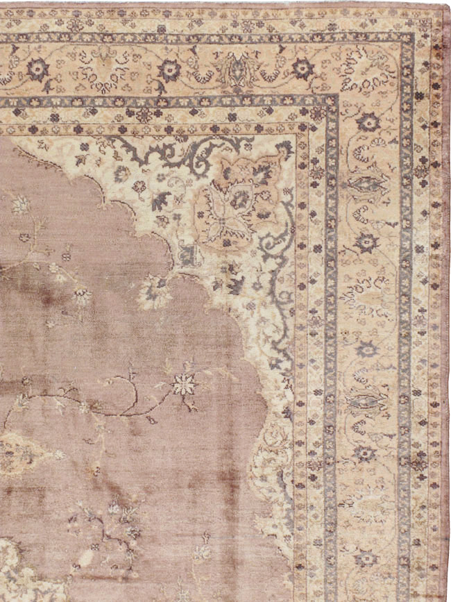 Antique Turkish Oushak Carpet, No.8325 - Gsblank