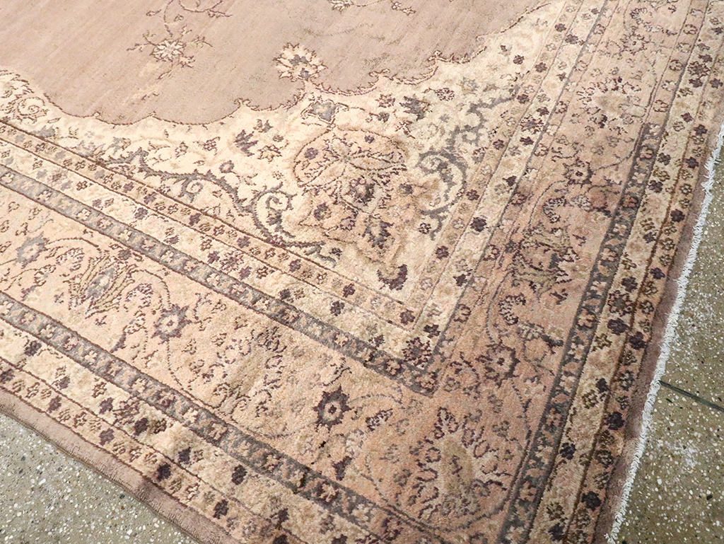 Antique Turkish Oushak Carpet, No.8325 - Gsblank
