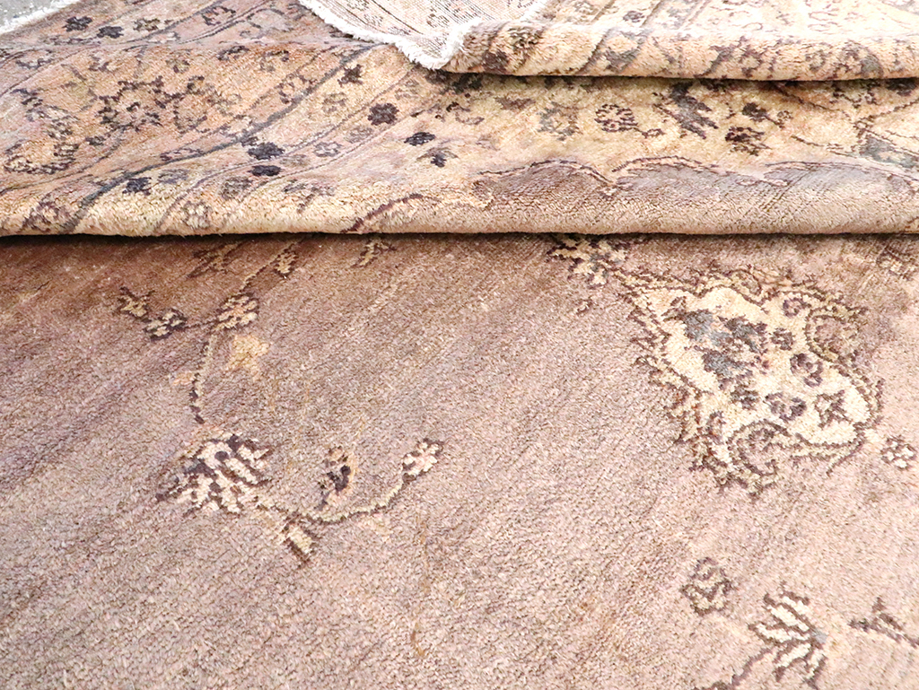 Antique Turkish Oushak Carpet, No.8325 - Gsblank