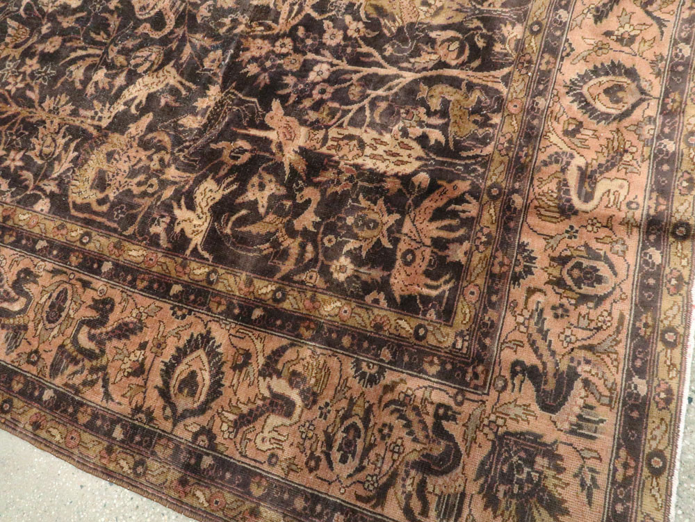 Antique Indian Lahore Carpet, No.8332 - Gsblank