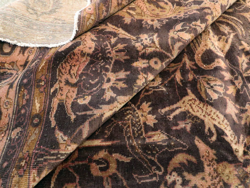 Antique Indian Lahore Carpet, No.8332 - Gsblank