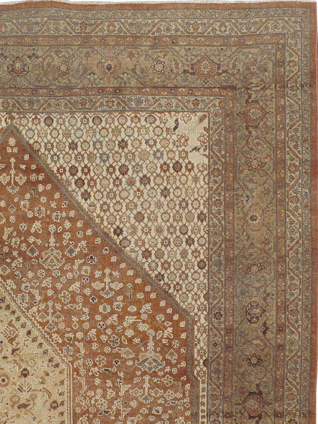 Antique Persian Tabriz Carpet, No.8342 - Gsblank