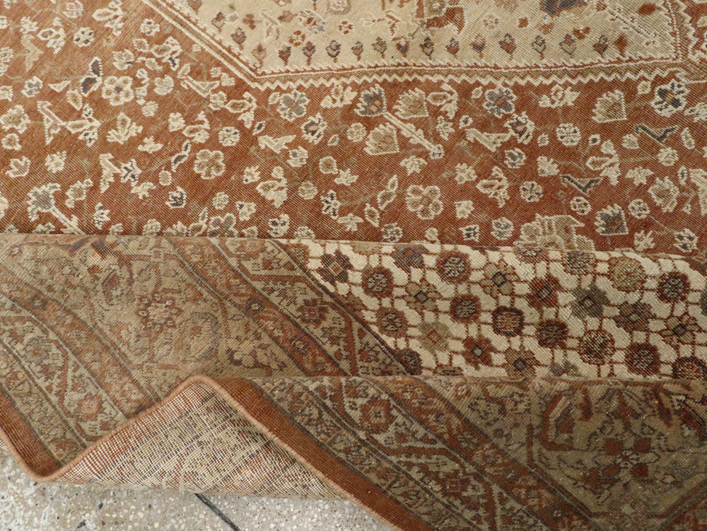 Antique Persian Tabriz Carpet, No.8342 - Gsblank