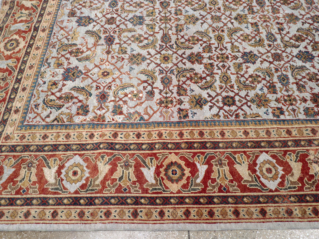 Antique Persian Mahal Room Size Carpet, No.8347 - Gsblank
