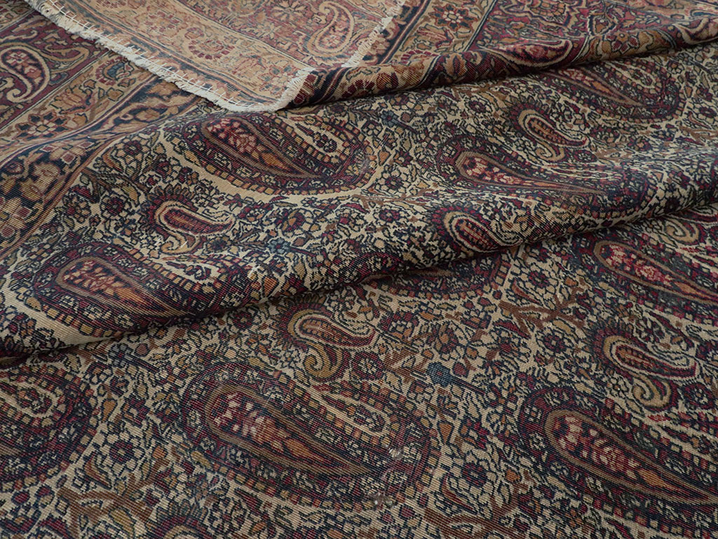 Antique Persian Lavar Kerman Carpet, No.8357 - Gsblank