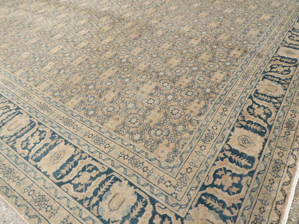 Antique Persian Tabriz Carpet, No.8365 - Gsblank