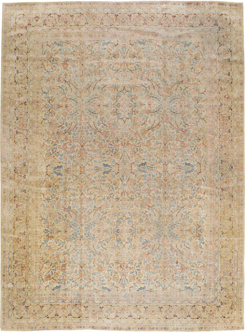 Antique Persian Kerman Carpet, No.8380 - Gsblank