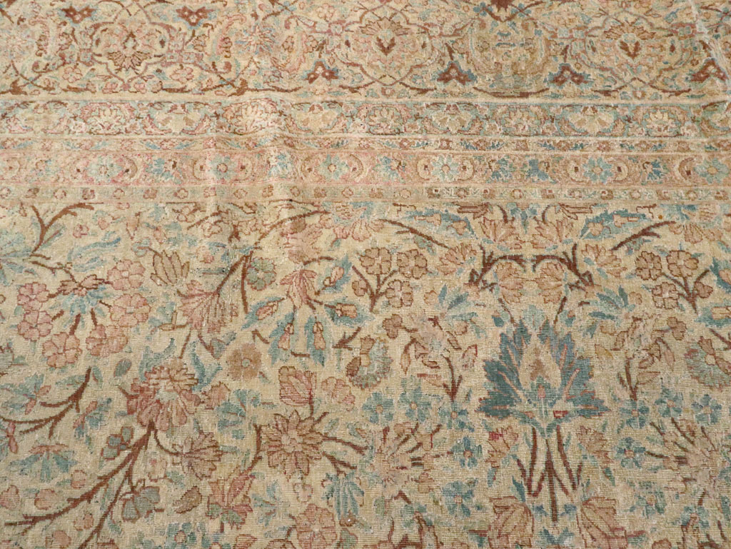 Antique Persian Kerman Carpet, No.8380 - Gsblank