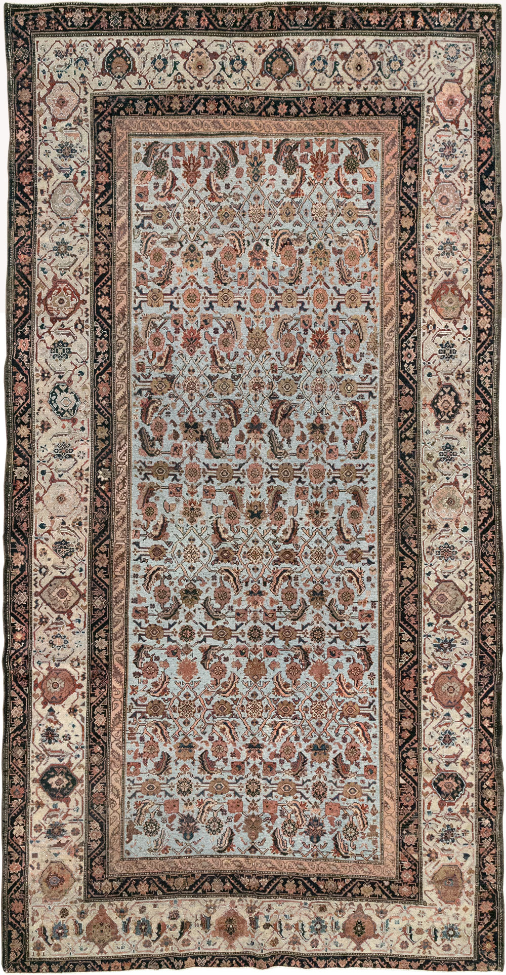 Antique Persian Malayer Gallery Carpet, No.8389 - Gsblank