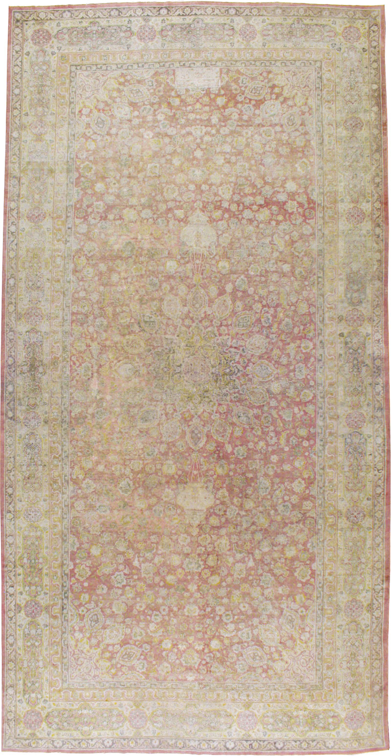 Antique Indian Lahore Carpet, No.8394 - Gsblank