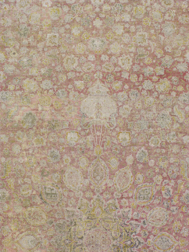 Antique Indian Lahore Carpet, No.8394 - Gsblank