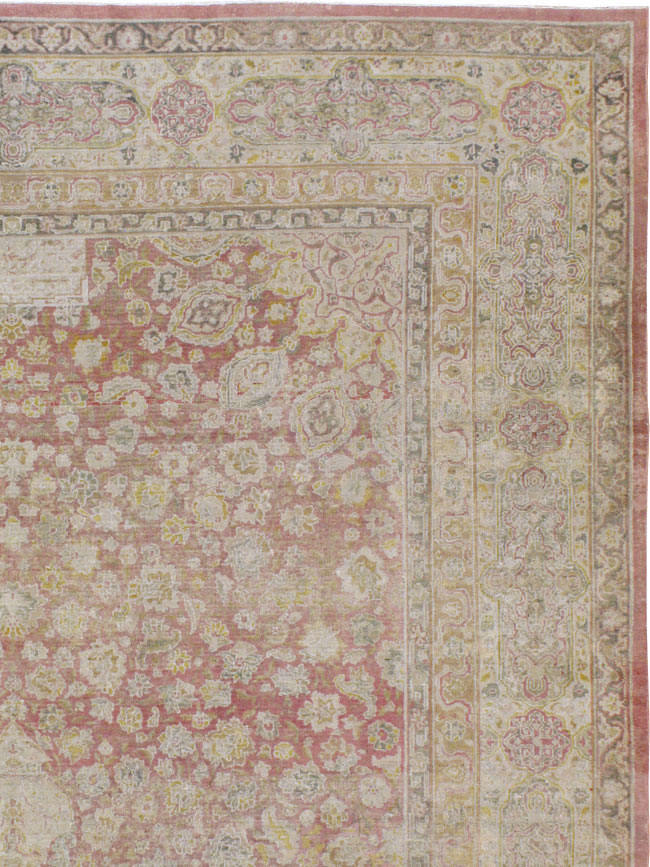Antique Indian Lahore Carpet, No.8394 - Gsblank