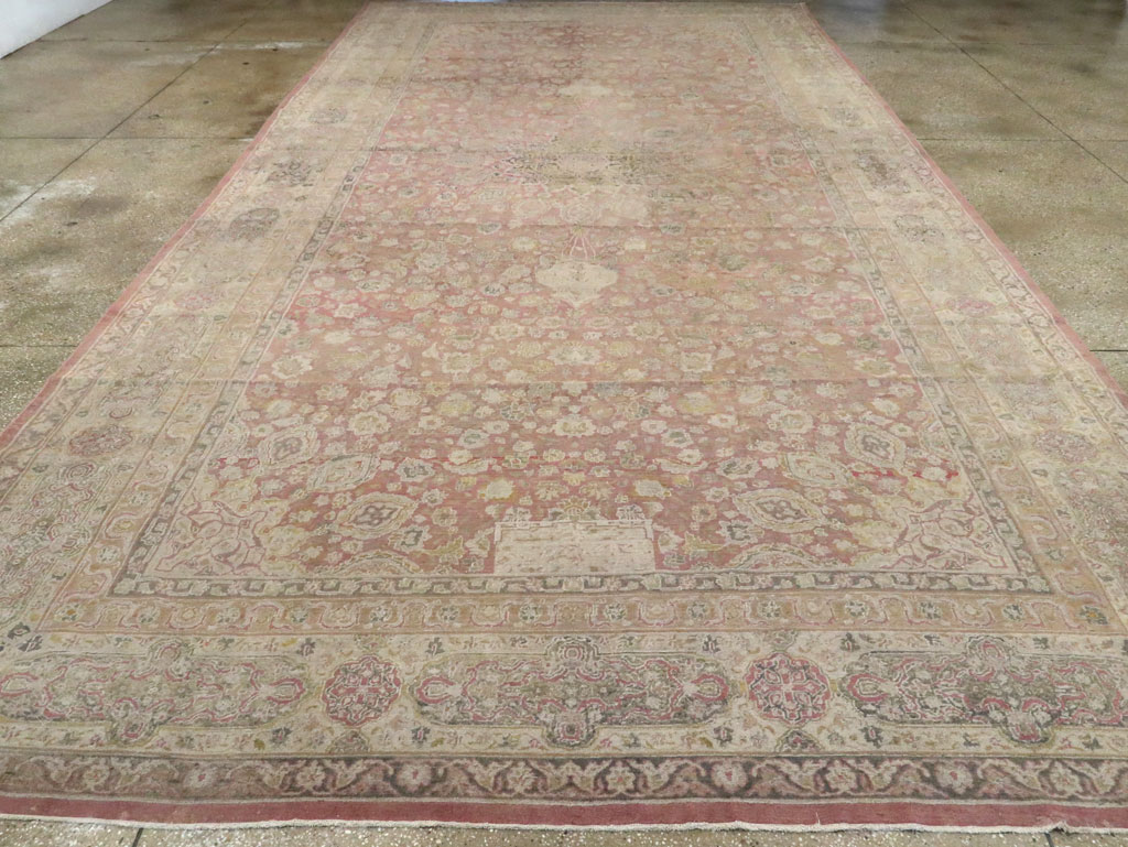 Antique Indian Lahore Carpet, No.8394 - Gsblank
