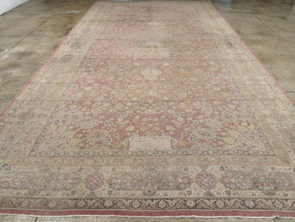 Antique Indian Lahore Carpet, No.8394 - Gsblank