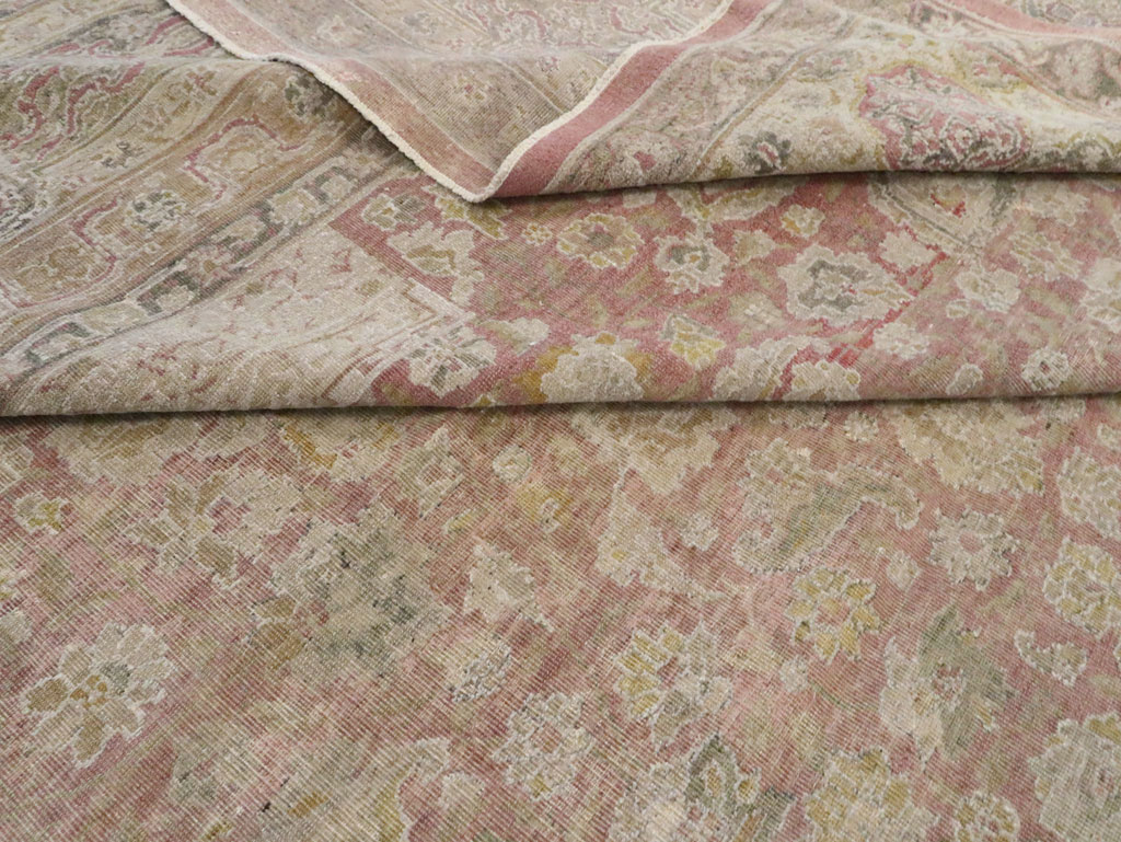 Antique Indian Lahore Carpet, No.8394 - Gsblank