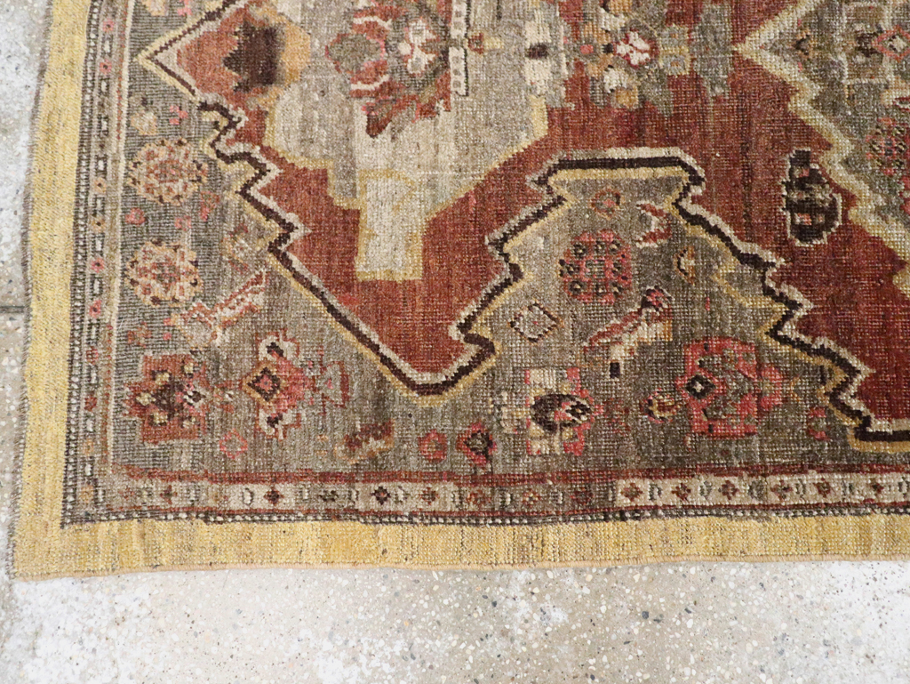Antique Persian Bidjar Runner, No.8413 - Gsblank