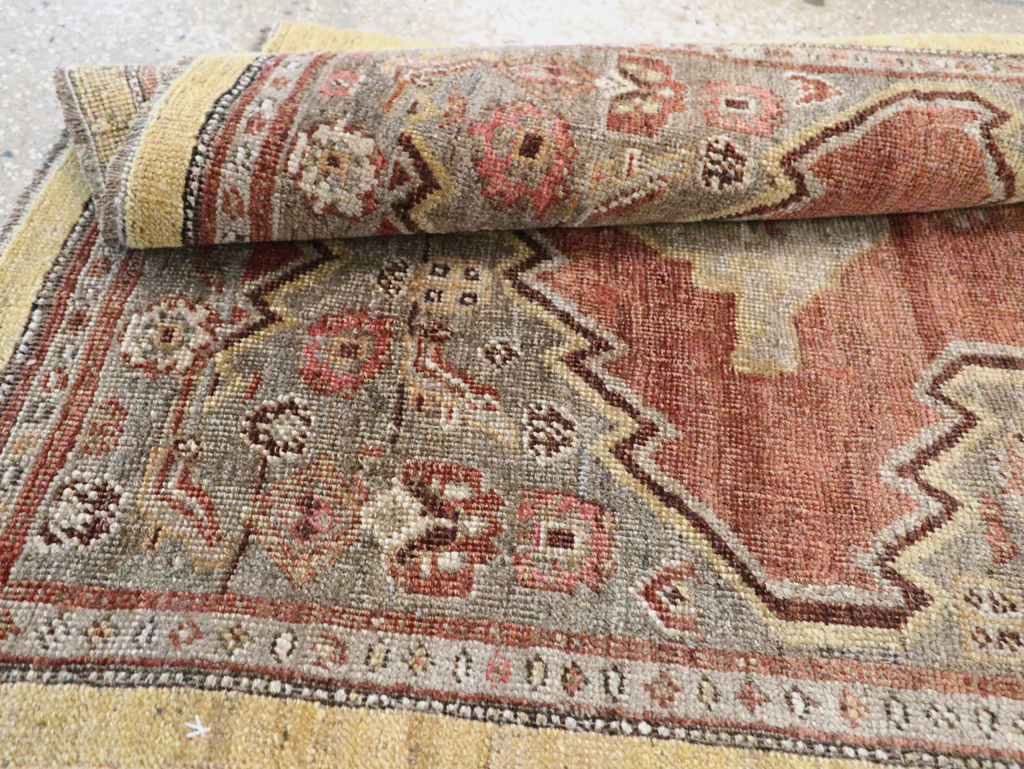 Antique Persian Bidjar Runner, No.8413 - Gsblank