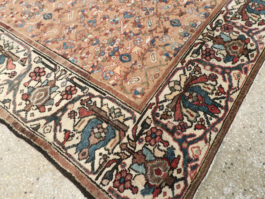 Antique Persian Malayer Wide Gallery Runner, No.8422 - Gsblank