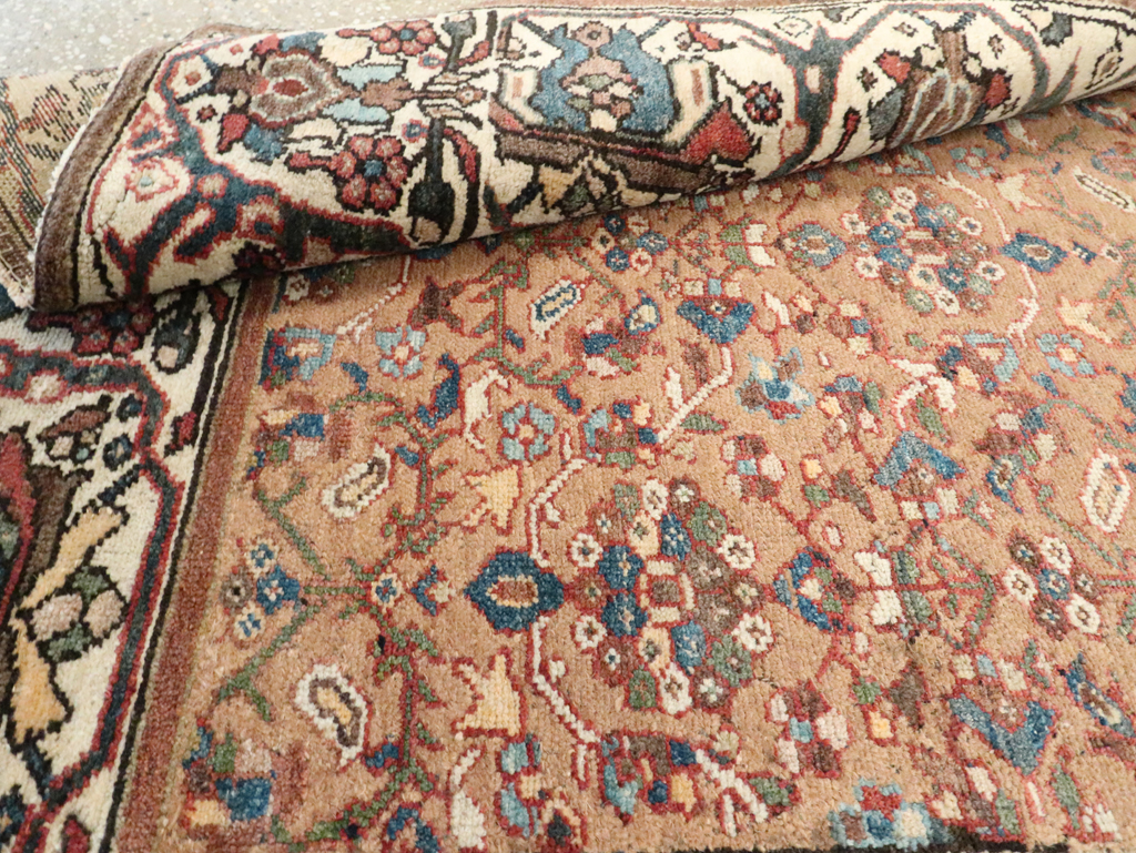 Antique Persian Malayer Wide Gallery Runner, No.8422 - Gsblank