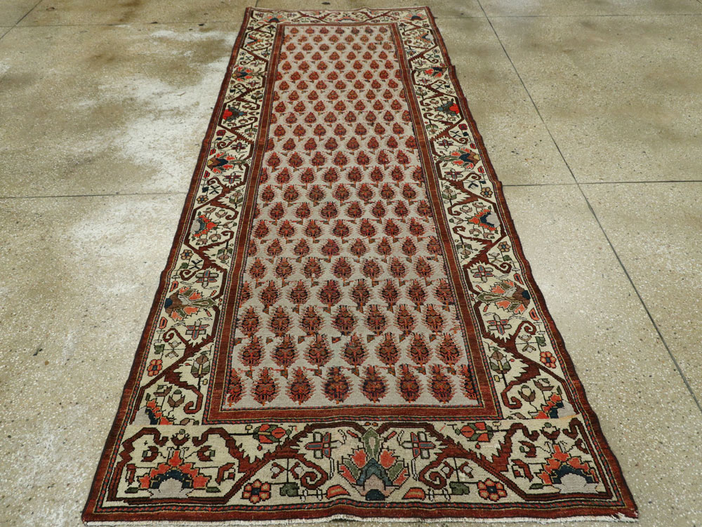 Antique Persian Malayer Runner, No.8423 - Gsblank