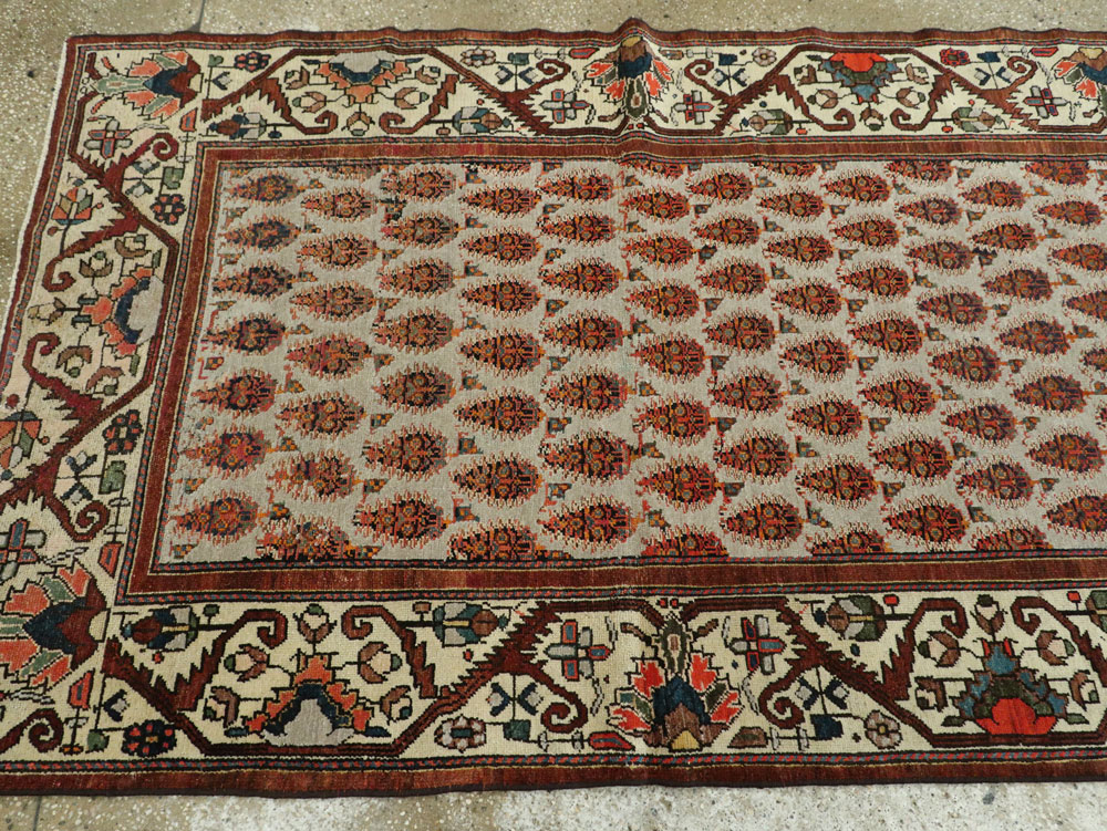 Antique Persian Malayer Runner, No.8423 - Gsblank
