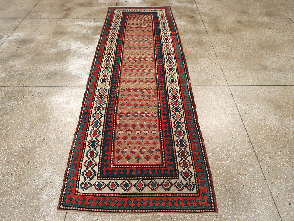Antique Caucasian Kazak Rug, No.8429 - Gsblank