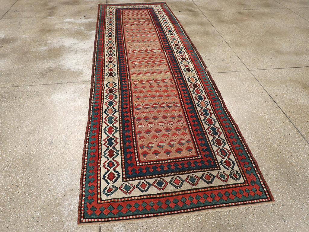 Antique Caucasian Kazak Rug, No.8429 - Gsblank