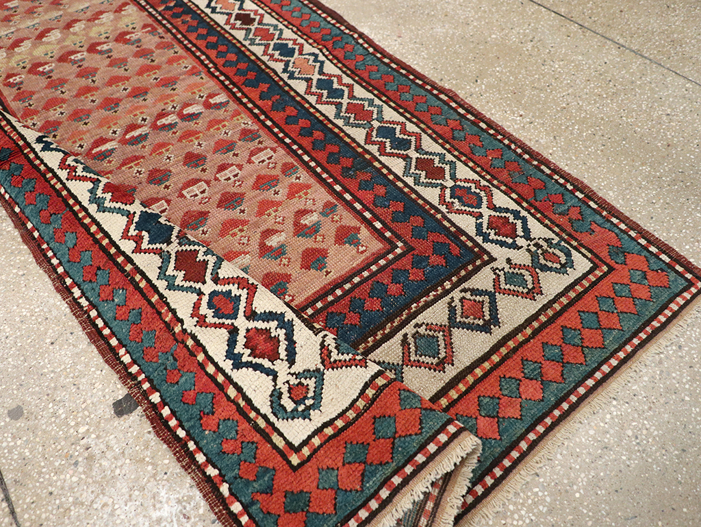 Antique Caucasian Kazak Rug, No.8429 - Gsblank