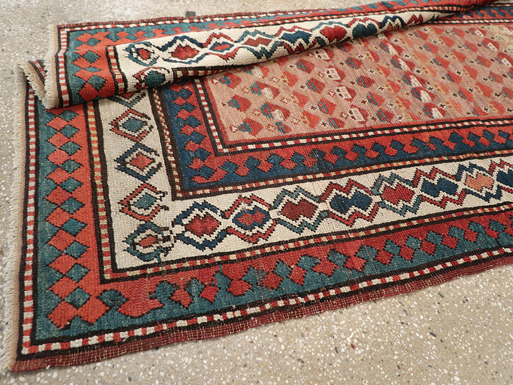 Antique Caucasian Kazak Rug, No.8429 - Gsblank