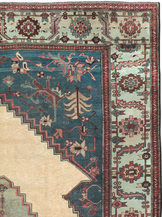 Antique Persian Bakshaish Carpet, No.8455 - Gsblank