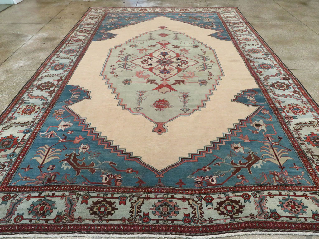 Antique Persian Bakshaish Carpet, No.8455 - Gsblank