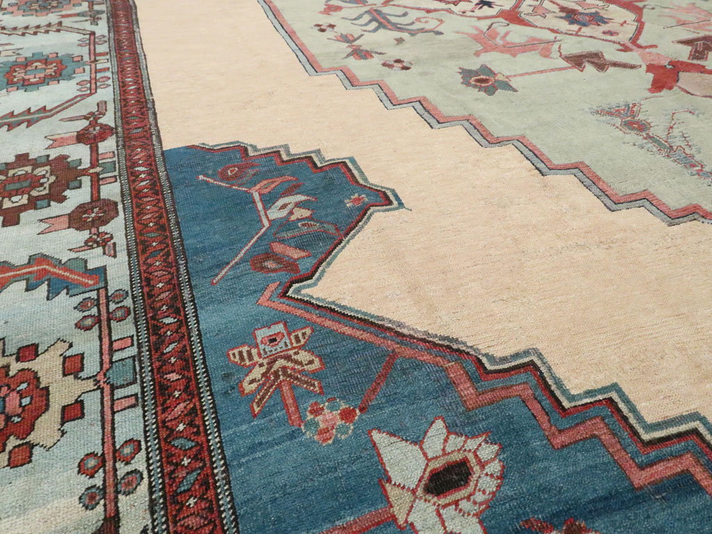 Antique Persian Bakshaish Carpet, No.8455 - Gsblank