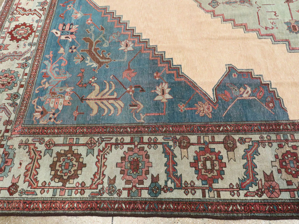 Antique Persian Bakshaish Carpet, No.8455 - Gsblank