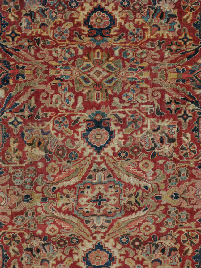 Vintage Persian Mahal Carpet, No.8464 - Gsblank