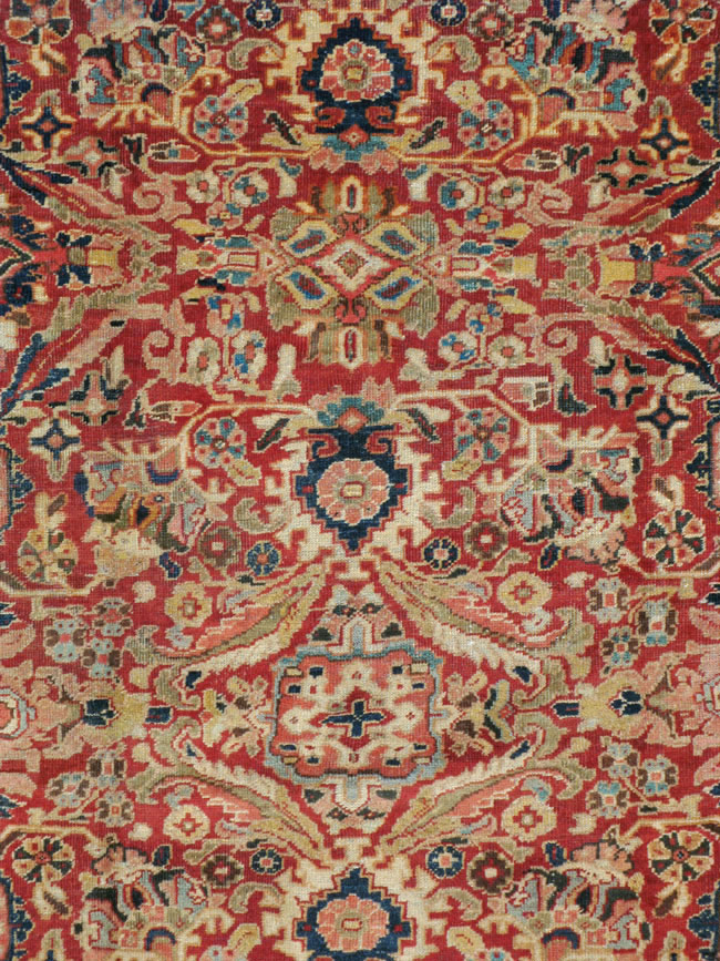 Vintage Persian Mahal Carpet, No.8464 - Gsblank
