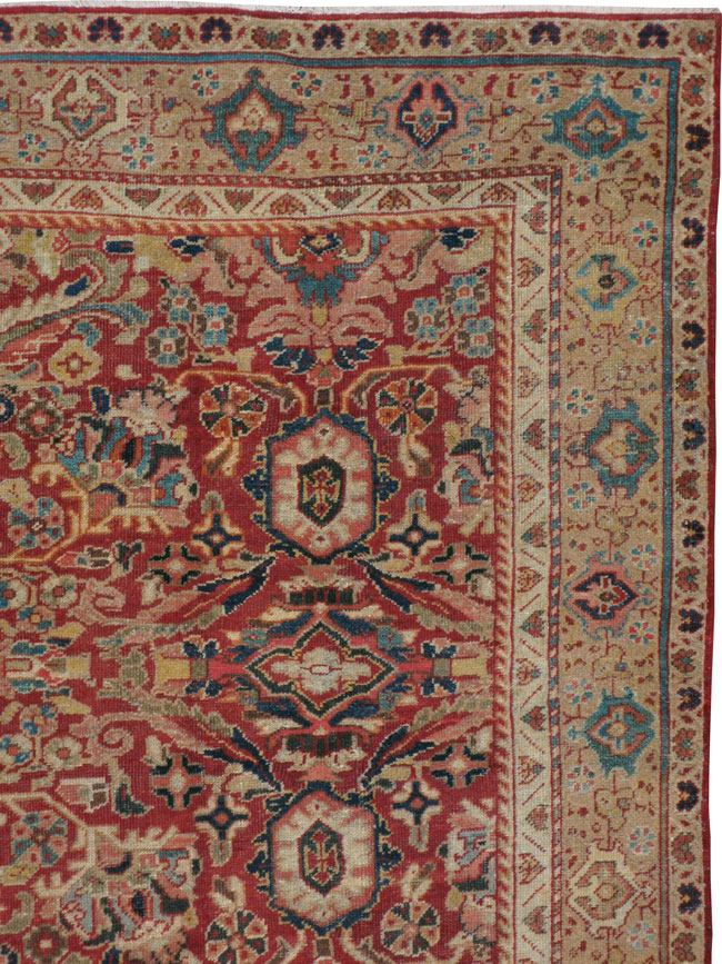 Vintage Persian Mahal Carpet, No.8464 - Gsblank