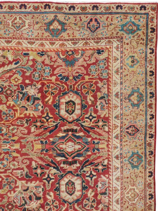 Vintage Persian Mahal Carpet, No.8464 - Gsblank