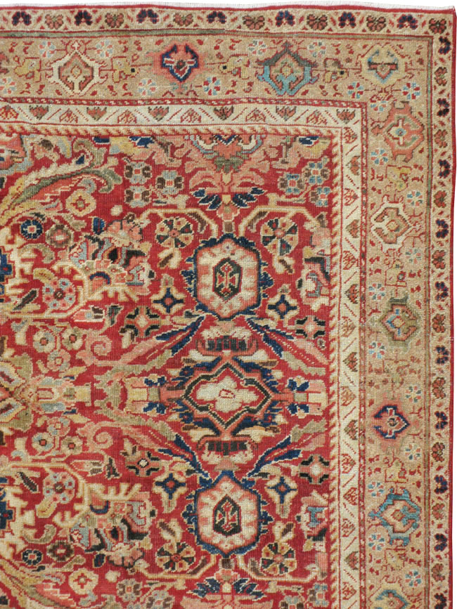 Vintage Persian Mahal Carpet, No.8464 - Gsblank