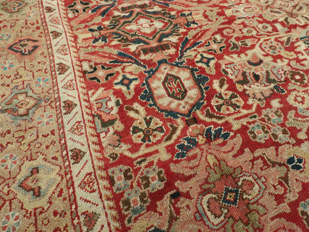Vintage Persian Mahal Carpet, No.8464 - Gsblank